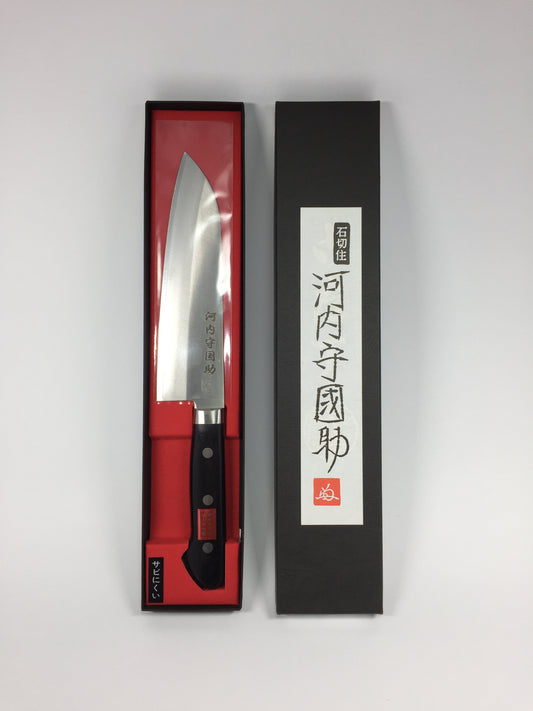 KUNISUKE DP VG-10 GOLD 165mm Japanese Santoku Knife